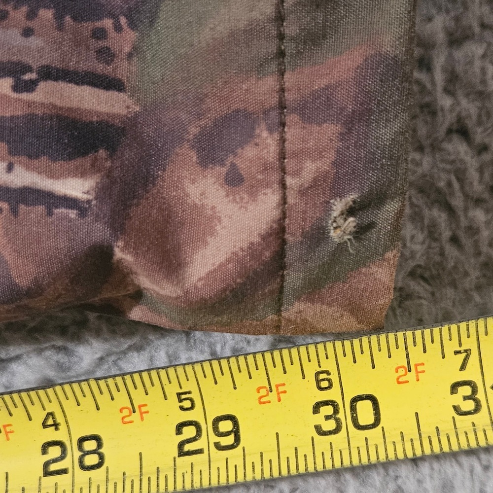 Vintage 10X Gore Tex‎ Pants Mens Size XL (40-42) Realtree Camo Hunting Rainwear - Picture 7 of 9